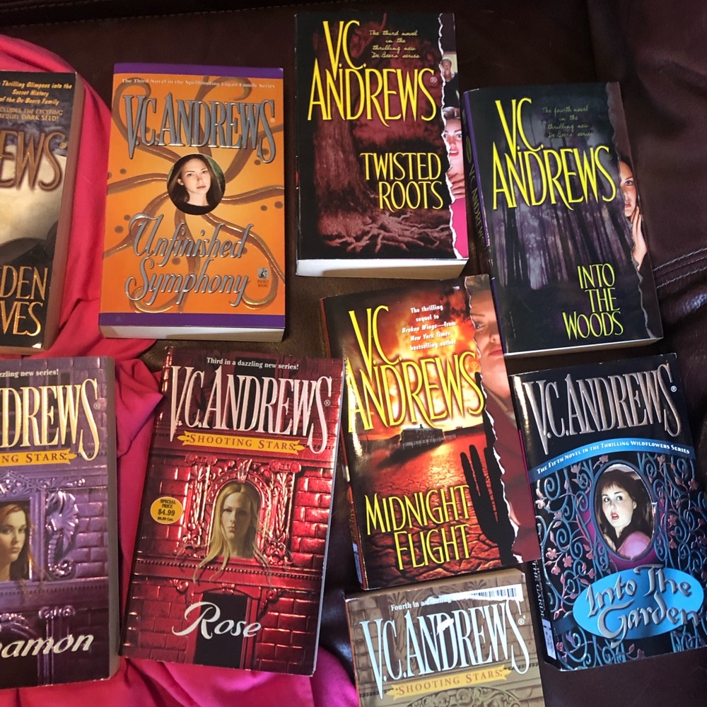 LOT OF 10 VC ANDREWS PAPERBACK BOOKS - MIXED SERIES Very Good Condition. - Picture 3 of 4